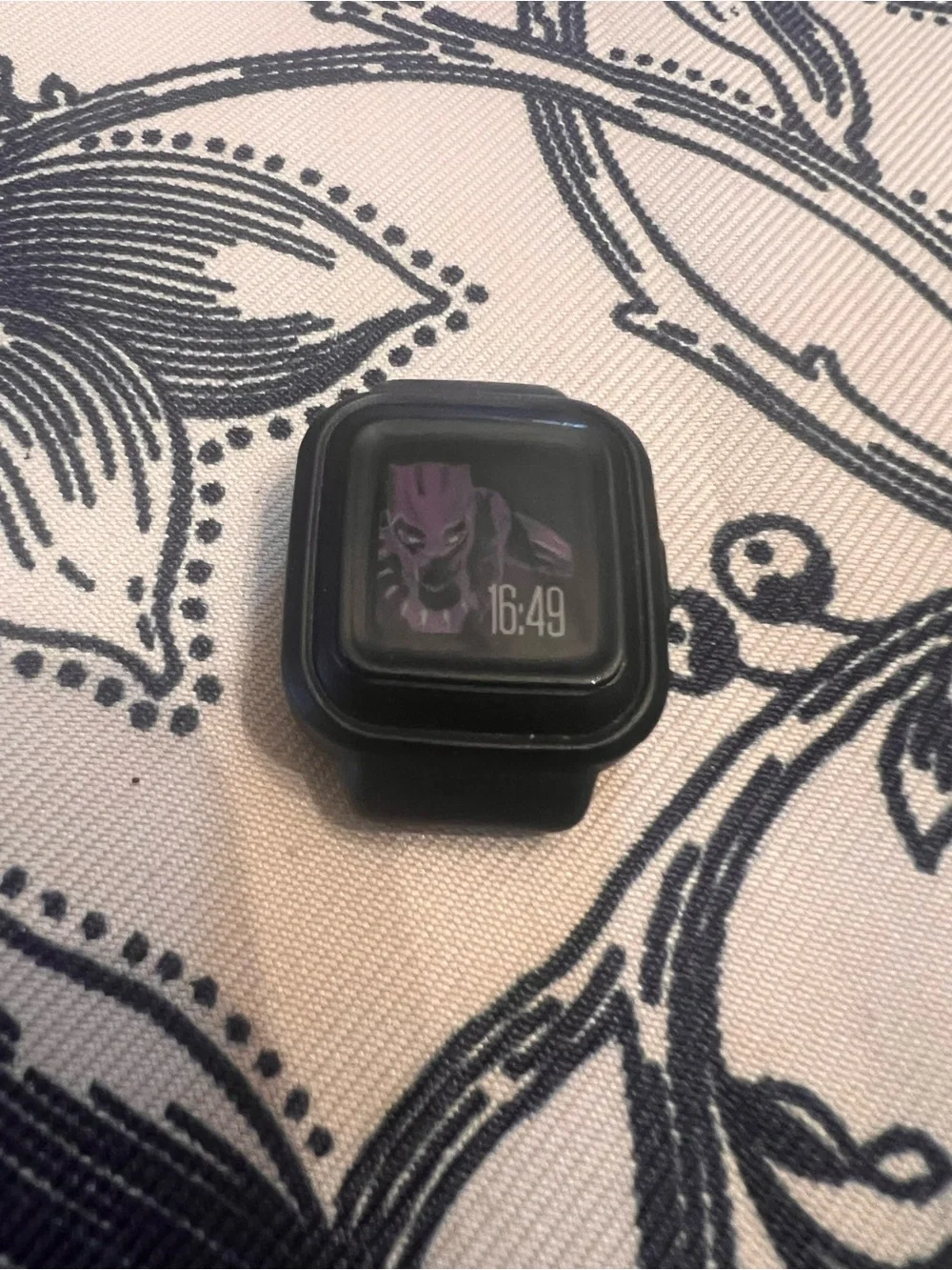 Garmin Vivofit Jr. 3 Kid's Smartwatch Black Panther Fitness & Chore Tracking